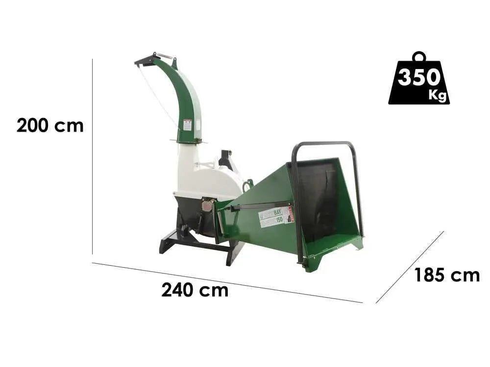 Broyeur sur tracteur GreenBay GB-WTDC 150-Neuf EXPANSION MACHINES