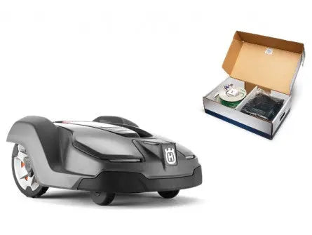 ROBOT AUTOMOWER HUSQVARNA AM 430X AVEC KIT D&#8217;INSTALLATION L EXPANSION MACHINES