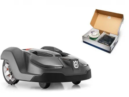 ROBOT AUTOMOWER HUSQVARNA AM 450X AVEC KIT D&#8217;INSTALLATION L EXPANSION MACHINES
