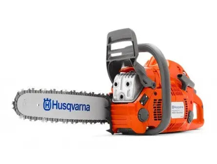TRONÇONNEUSE HUSQVARNA 455 RANCHER II AVEC 2 CHAINES D&#8217;ORIGINE EXPANSION MACHINES